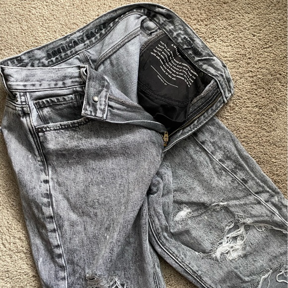 Gray Ripped Jeans - Picture 4 of 6